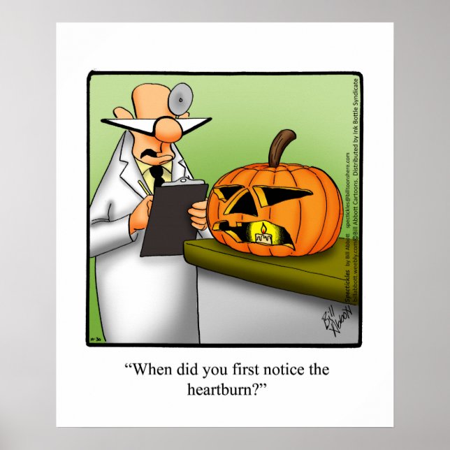 Halloween Humor Poster (Frente)