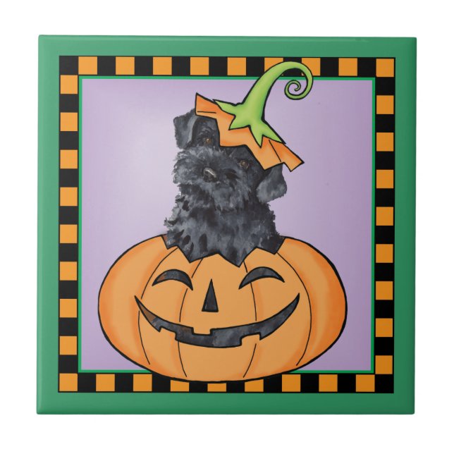 Halloween Kerry Blue Terrier (Frente)