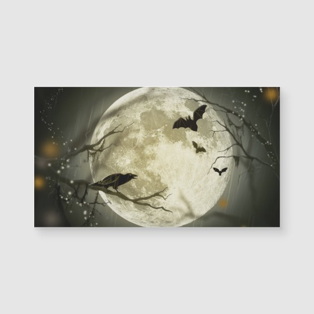 Halloween Moon Spooky Crows (Frente)