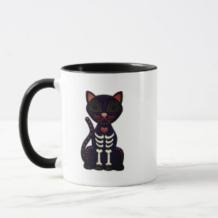 Halloween Mugs   Caneca Preta Spooky