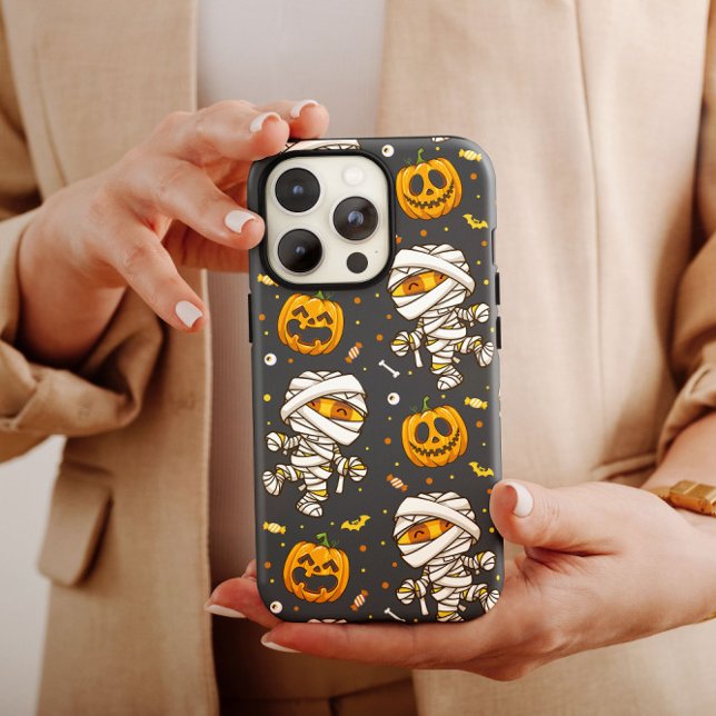 Halloween Mummies iPhone 13 Case-Mate (Criador carregado)
