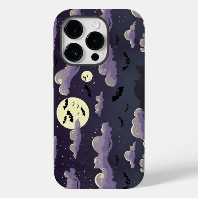 halloween night sky vector wed spooky (Verso)