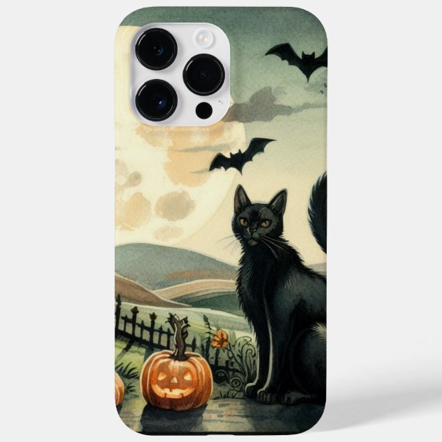 Halloween/outono/Outono/Abóbora/gato (Verso)