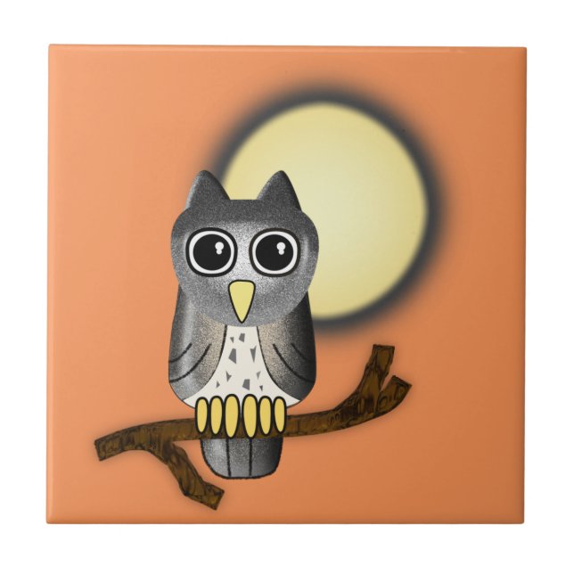 Halloween Owl (Frente)