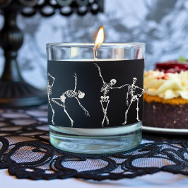 Halloween Party Dancing Skeletons Moderno Mínimo