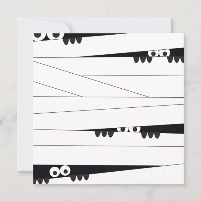 Halloween Peeking Mummy (Frente)