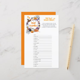 Halloween Pés Pequenos, Jogo de Bolas Doce e Doce