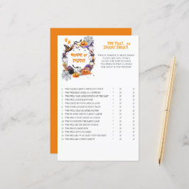 Halloween Pés Pequenos, Jogo Doce M/D