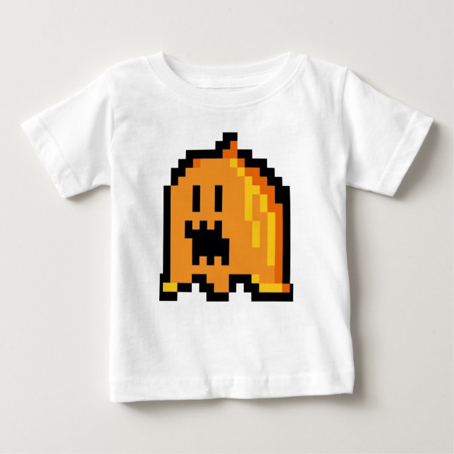 Halloween Pumpkin Baby Top (Frente)