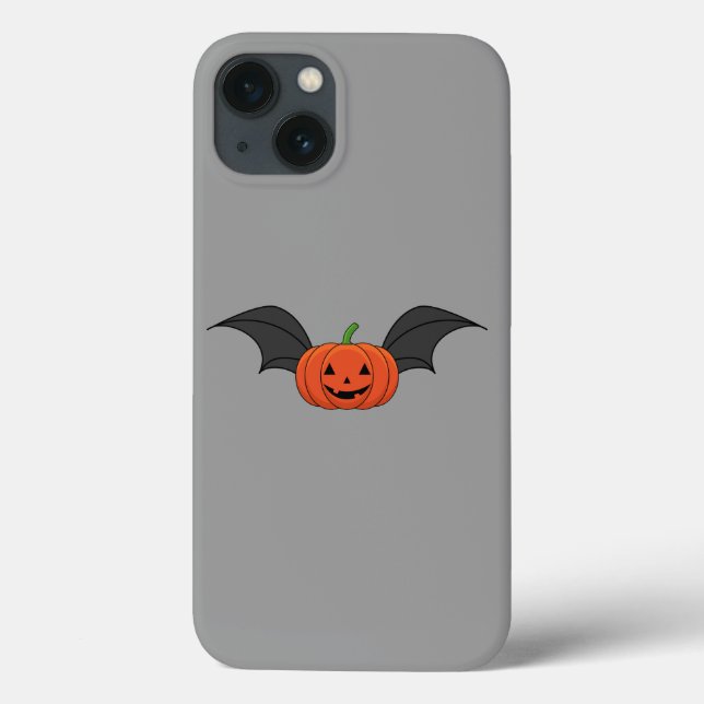 Halloween Pumpkin Bat (Verso)