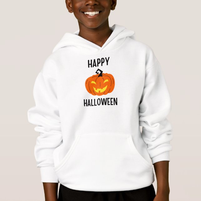 Halloween Pumpkin Hoodie (Frente)