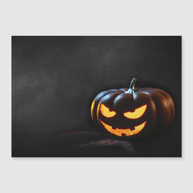 Halloween Pumpkin Jack-O-Lantern Spooky (Frente)