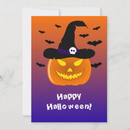 Halloween Pumpkin Jack o’ Lantern Withat