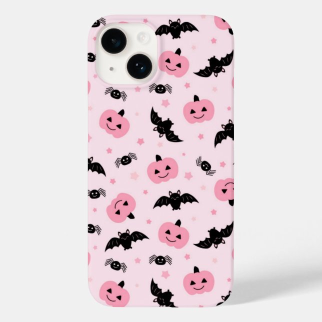 Halloween Pumpkins e Bat Pattern (Verso)