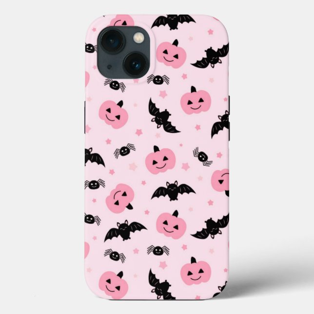 Halloween Pumpkins e Bat Pattern (Verso)