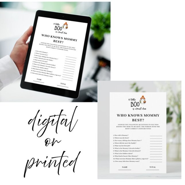 Halloween Quem Conhece O Melhor Cartão De Jogo De  (Criador carregado)