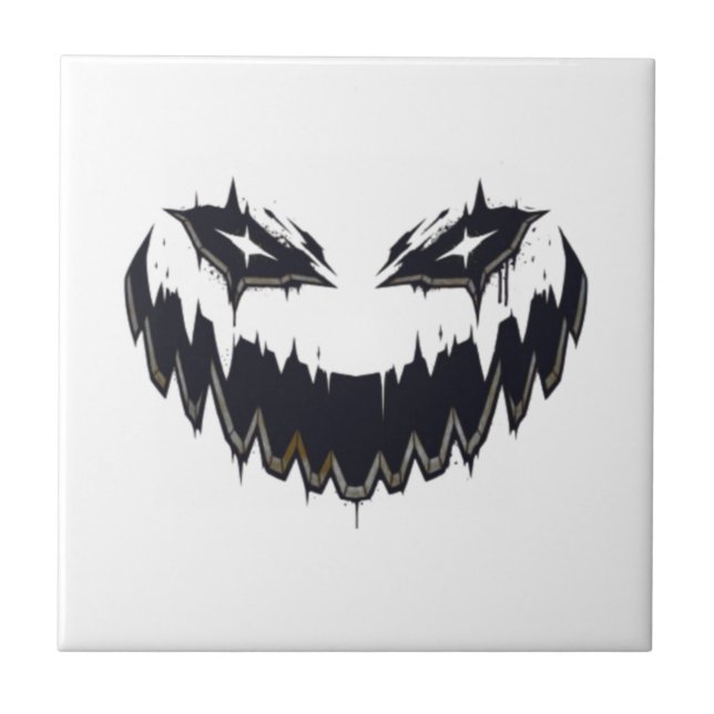 Halloween Scary Mau Pumpkin Engraçado Pumpkin Cabe (Frente)