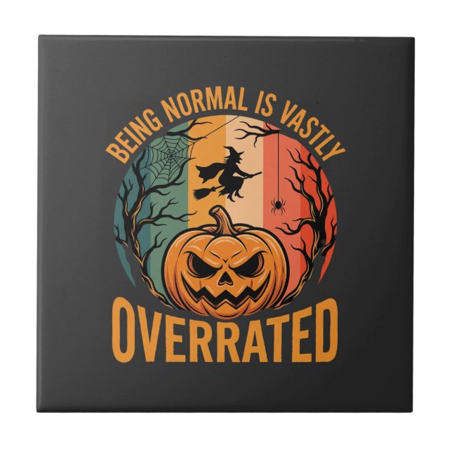 Halloween Ser Normal é Muito Subestimado Bruxa D (Frente)