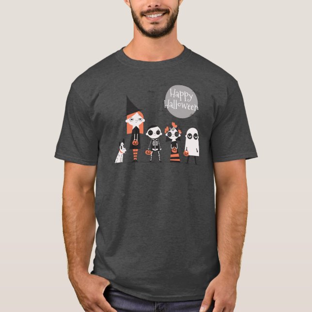 Halloween simples, mas elegante | Camiseta (Frente)