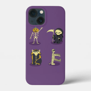 Halloween Skeleton Dracula Mummy Grim Reaper