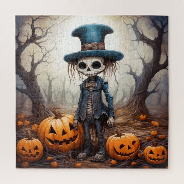 Halloween Skeleton Quebra-cabeça (Vertical)