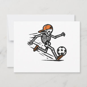 Halloween Skeleton Soccer