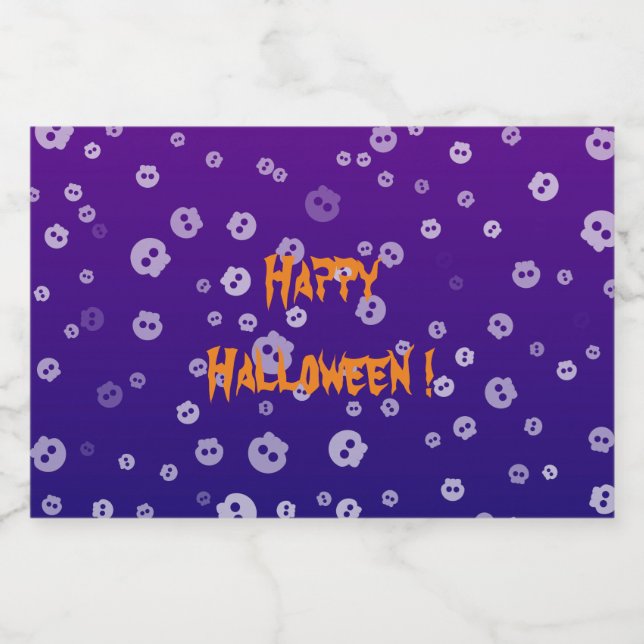 Halloween Skulls (Rótulo Único)