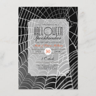 Halloween Spooktacular   Convite para Web Party Sp