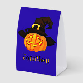 Halloween Table Tent Paper Sign