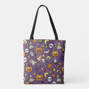 Halloween Themed Tote Bag 🎃 👻 🕸️