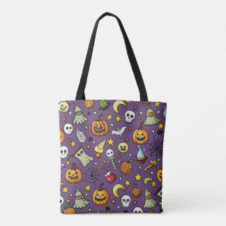 Halloween Themed Tote Bag 🎃 👻 🕸️