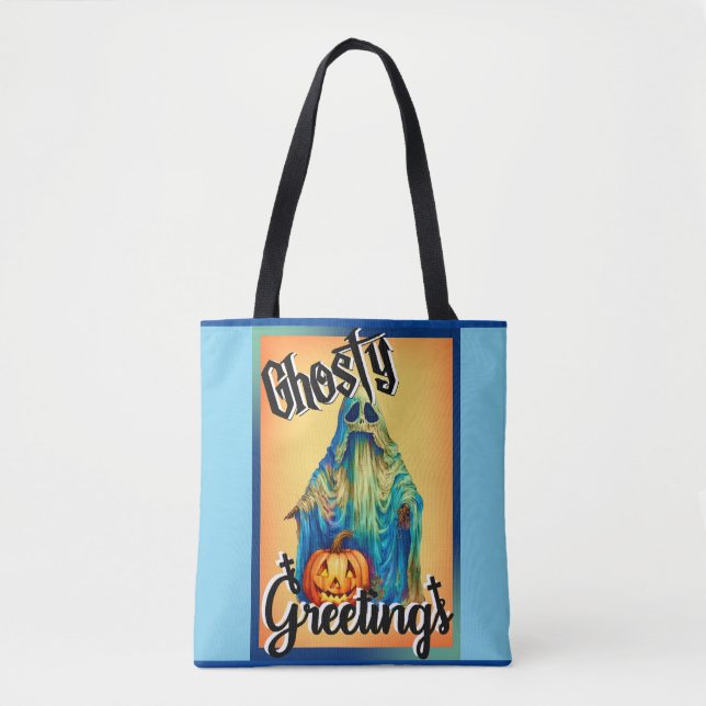 Halloween Themed Tote Bag (Frente)
