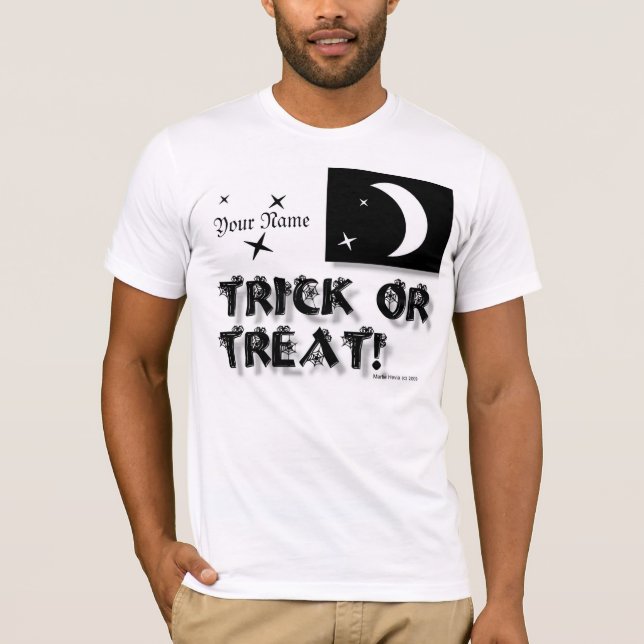 Halloween - Trick ou Tratar Camisa (#5) (Frente)