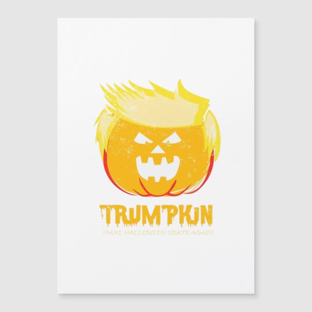 Halloween Trumpkin Engraçado (Frente)