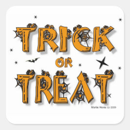 Halloween - Truque ou Tratar - Adesivo
