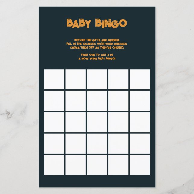 Halloween Um Pequeno Jogo De Chá de fraldas De Pum (Verso)