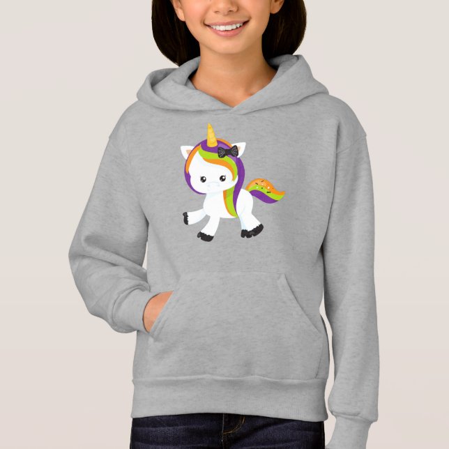 Halloween Unicorn, Cute Unicorn, Magic Unicorn (Frente)