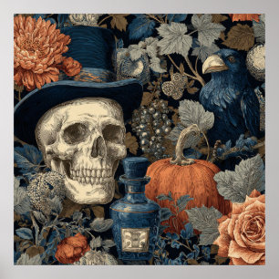 Halloween Victorian Poster
