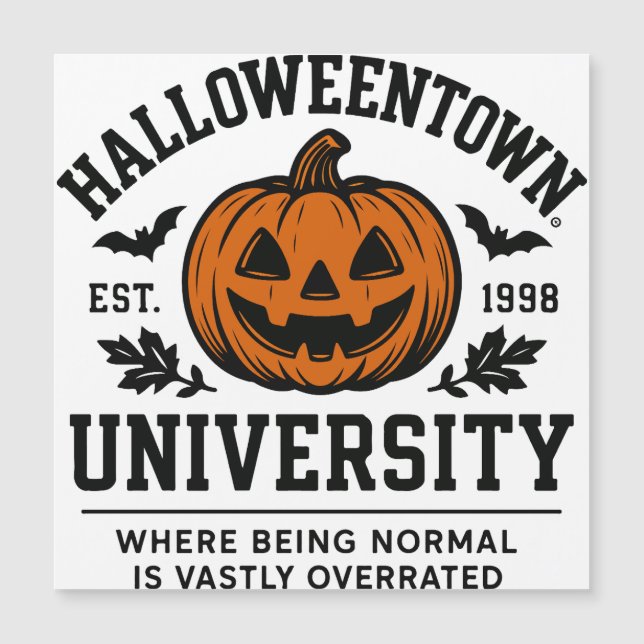 Halloweentown University 1998 Onde É Normal (Frente)