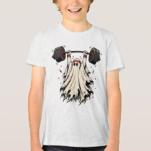 Halterofilismo Fantasma Funny Gym Fitness Hallowee