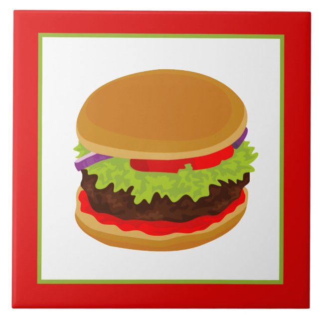 Hamburger bonito amava artesanato doméstico (Frente)