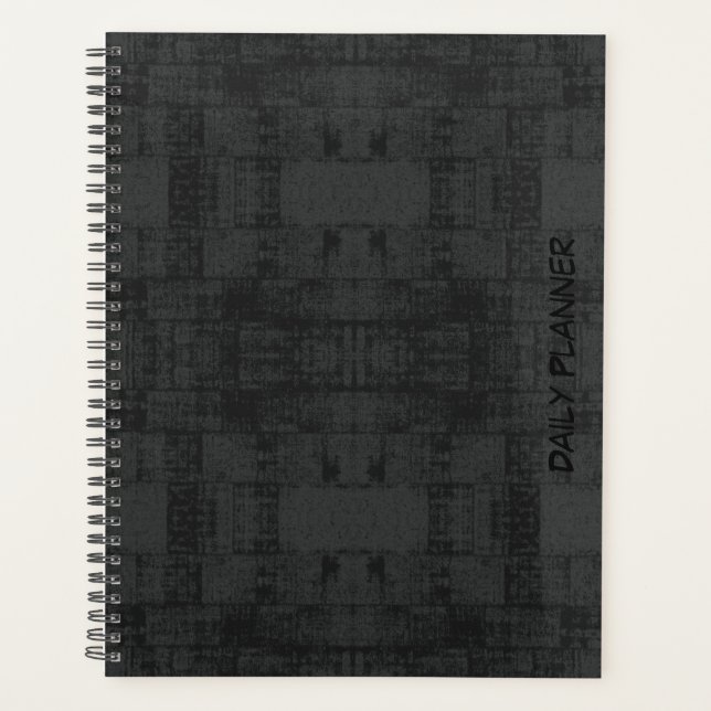 HAMbWG - Agenda diária - Visual desgastado cinza g (Frente)