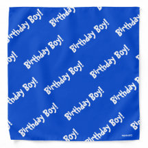 HAMbWG - Bandana - Garoto de aniversário
