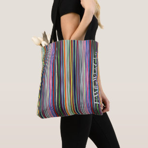 HAMbWG - Bolsa Tote - Gradientes Multi-Coloridos