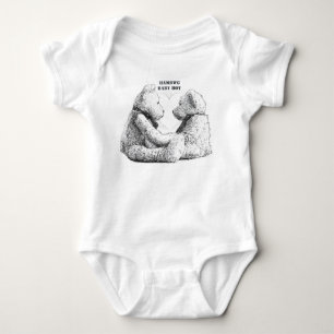 HAMbWG - Camisa T ou Ursos de Teddy Snap T