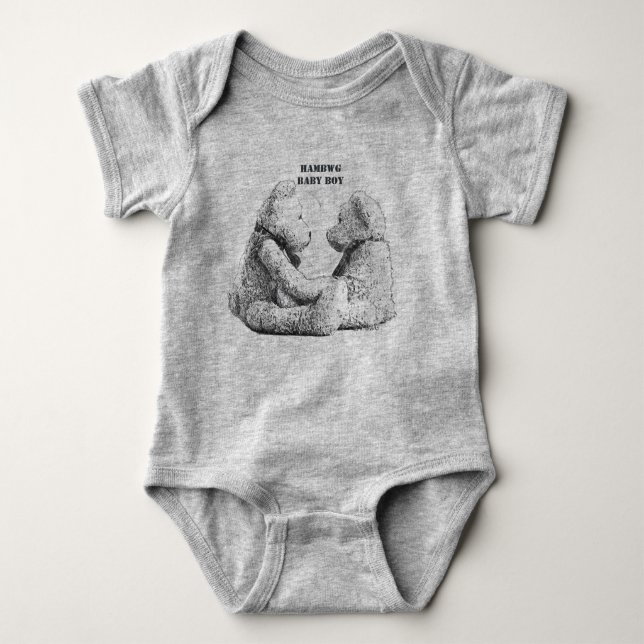 HAMbWG - Camisa T ou Ursos de Teddy Snap T (Frente)