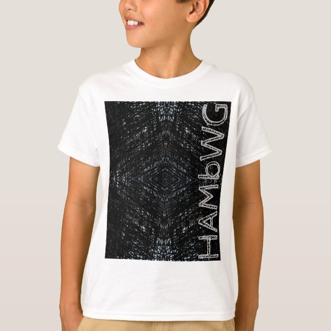 HAMbWG - Camisa T para crianças - Design de cratch (Frente)