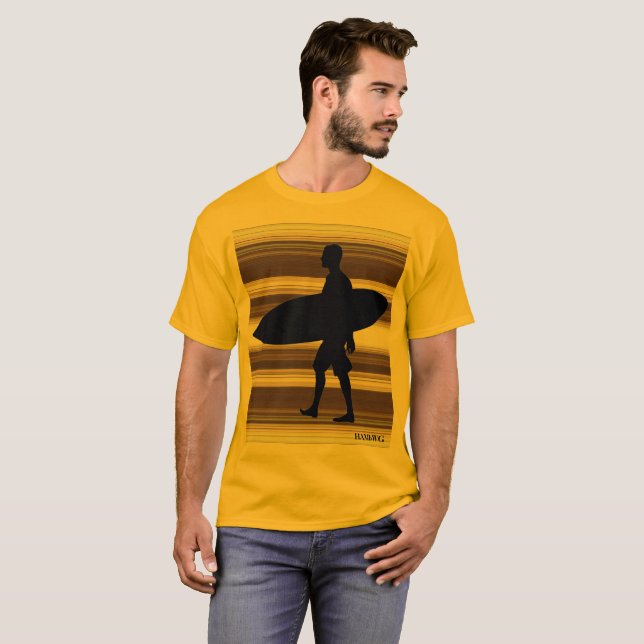 HAMbWG - Camisa T para crianças - Gradientes Doura (Frente Completa)