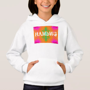 HAMbWG - Camisa-T para crianças - Verde cor-de-la