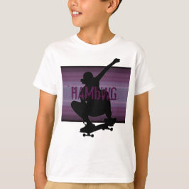 HAMbWG - Camisa T - SkateBoarder Ametist